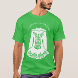 Camiseta Personalizado de danza irlandesa vestido de  mensa