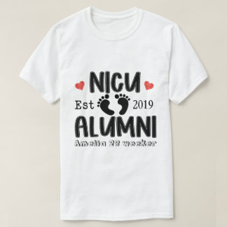 Camiseta PERSONALIZADO de DC, preemie Shirt, NICU Survivor 