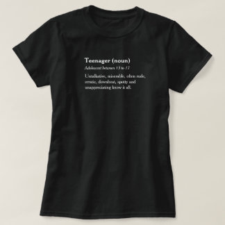 Camiseta personalizado de definición de diccionari