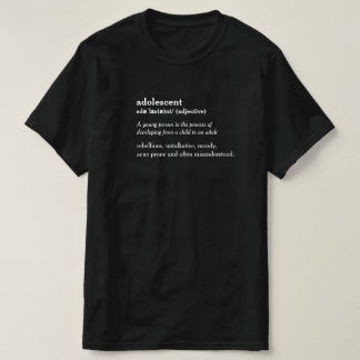 Camiseta personalizado de definición de diccionari