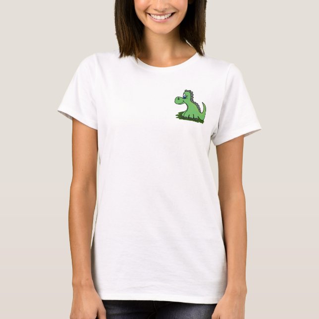 Camiseta personalizado de dinosaurio (Anverso)