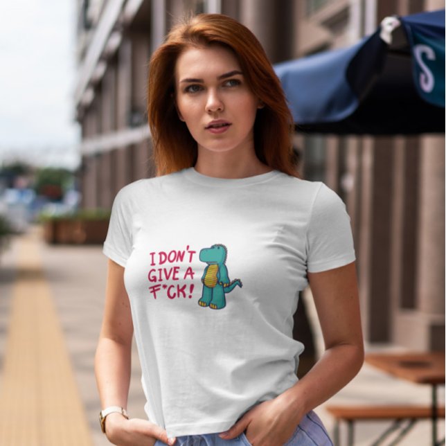 Camiseta Personalizado de dinosaurio indiferente (Subido por el creador)