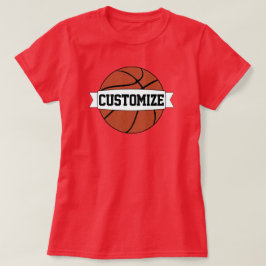 Camiseta Personalizado de entrenador y jugador de baloncest