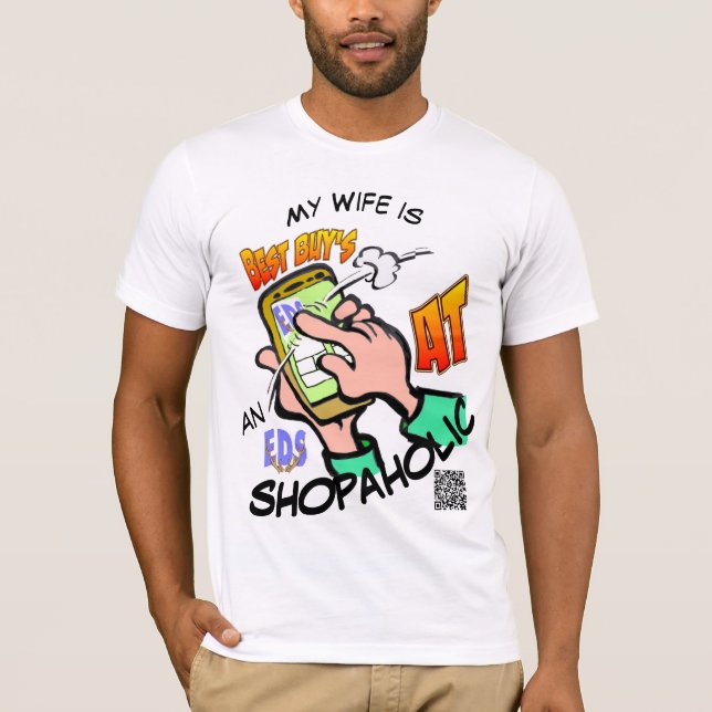 Camiseta Personalizado de Esposa Comercial de EDS (Anverso)