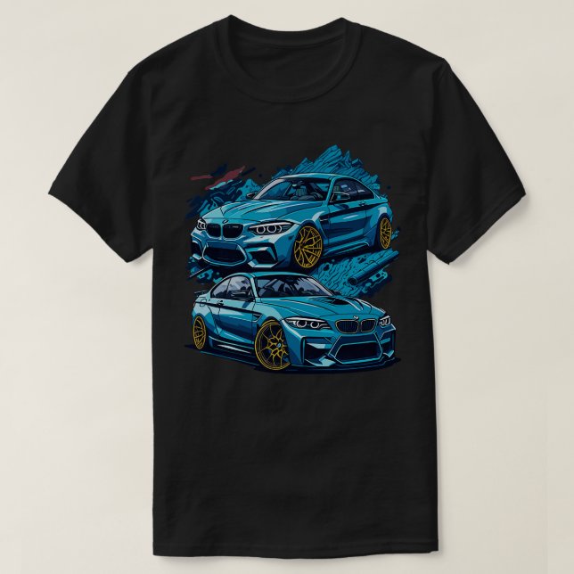 Camiseta Personalizado de estilo BMW M3 (Diseño del anverso)