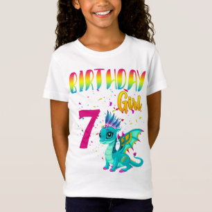 Camiseta Personalizado de fiesta de cumpleaños de Dragon C