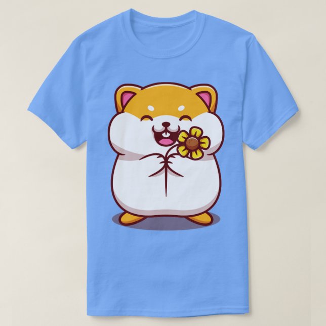 Camiseta Personalizado de flor de sol con martillo suave (Diseño del anverso)