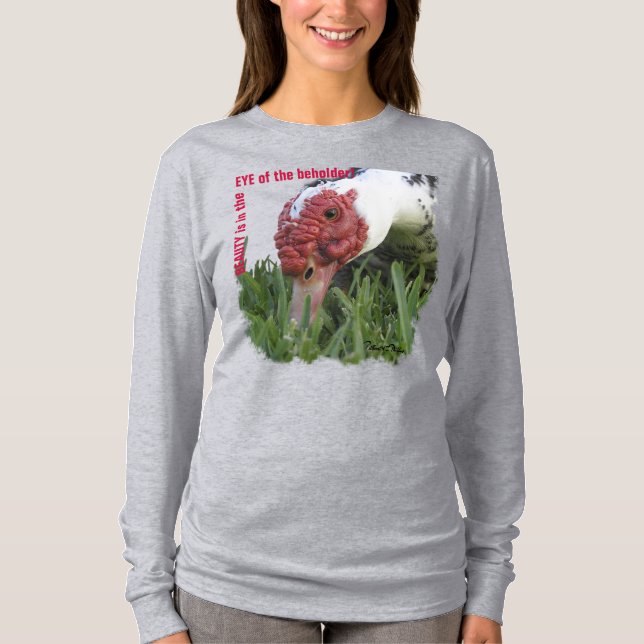 Camiseta Personalizado de fotografía de primer plano del pa (Anverso)