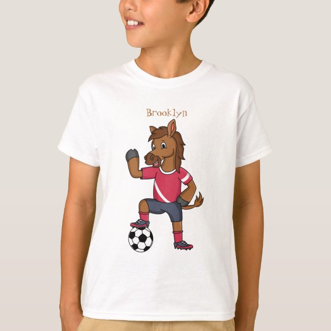 Camiseta Personalizado de fútbol divertido y divertido (Anverso)