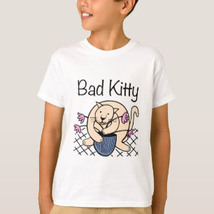 Camiseta Personalizado de gato travieso