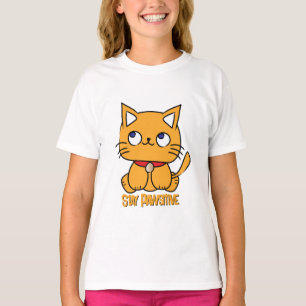 Camiseta Personalizado de gatos divertidos para los niños