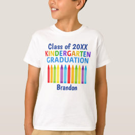 Camiseta personalizado de Graduación de Jardín de Niños Gra