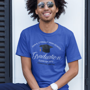 Camiseta personalizado de Graduación de la Escuela Secundar