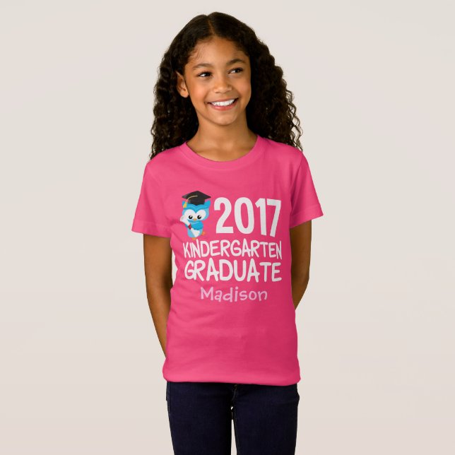 Camiseta personalizado de Graduación en Niños de 2017 (Anverso completo)
