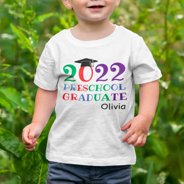 Camiseta Personalizado de graduación preescolar (Subido por el creador)