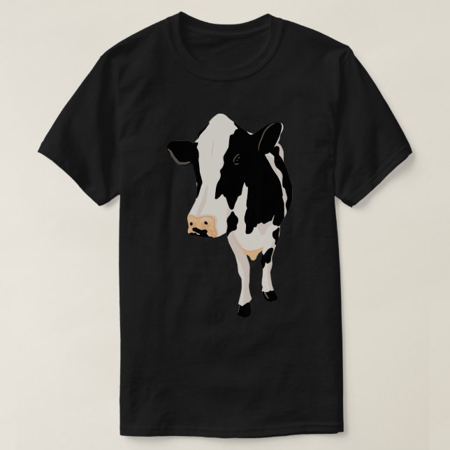 Camiseta Personalizado de granja de Cow Heifer Spots, amant (Diseño del anverso)