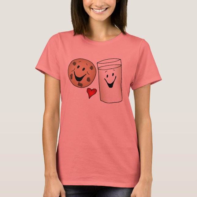 Camiseta Personalizado de Guay Cookies y Milk Friends (Anverso)