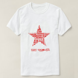 Camiseta Personalizado de Halloween Guay Tipografía caprich