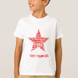 Camiseta Personalizado de Halloween Guay Tipografía caprich