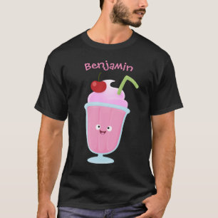 Camiseta Personalizado de helados de fresa de fresa