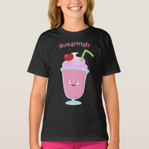 Camiseta Personalizado de helados de fresa de fresa