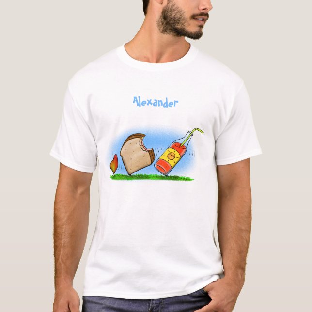 Camiseta Personalizado de hormigas divertidas (Anverso)
