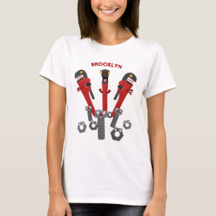 Camiseta Personalizado de humor de herramientas monstruosas