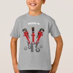 Camiseta Personalizado de humor de herramientas monstruosas