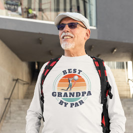 Camiseta Personalizado de Jubilación Retro de Golf Lover Gr