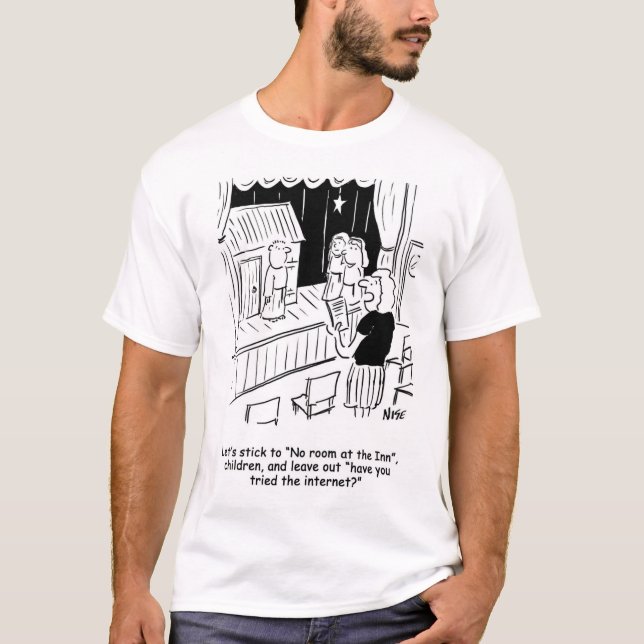 Camiseta Personalizado de juego de natividad (Anverso)