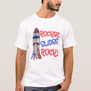 Camiseta Personalizado de juegos de rock de deslizamientos