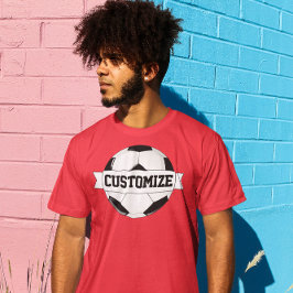 Camiseta Personalizado de jugador de fútbol nombre de equip