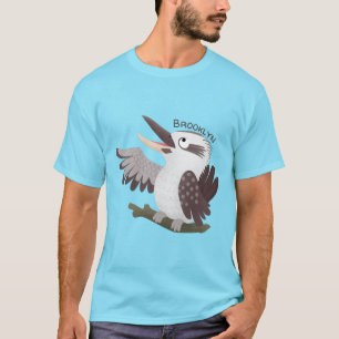 Camiseta Personalizado de kookaburra gracioso