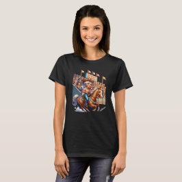 Camiseta Personalizado de la abuela de la niña de los cabal