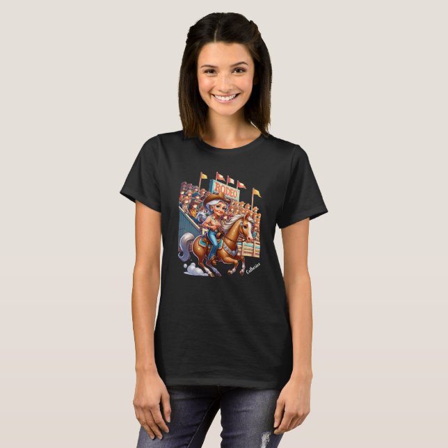 Camiseta Personalizado de la abuela de la niña de los cabal (Anverso completo)