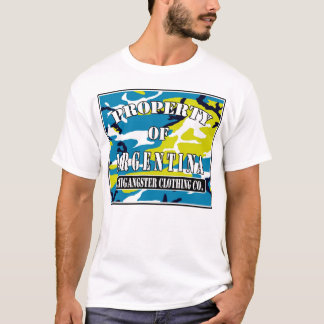 Camiseta personalizado de la Argentina