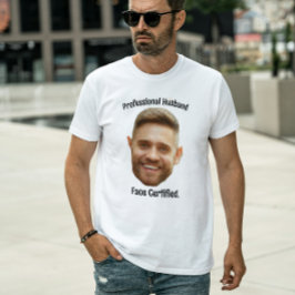 Camiseta Personalizado de la cara personalizada Foto Funny 