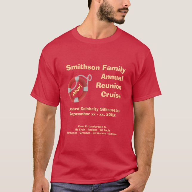 Camiseta Personalizado de la familia del conservador de vid (Anverso)