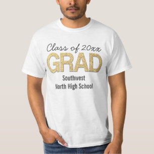 Camiseta Personalizado de la fiesta de graduación del