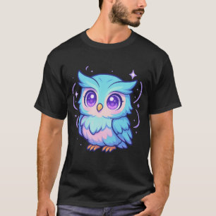Camiseta Personalizado de la lechuza Kawaii Pastel T-Shirt
