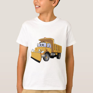 Camiseta Personalizado de la nieve marrón