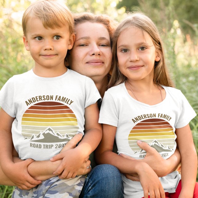 Camiseta Personalizado de la Reunión Familiar Sunset Monta  (Subido por el creador)