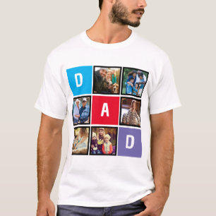 Camiseta Personalizado de la tipografía moderna Collage de