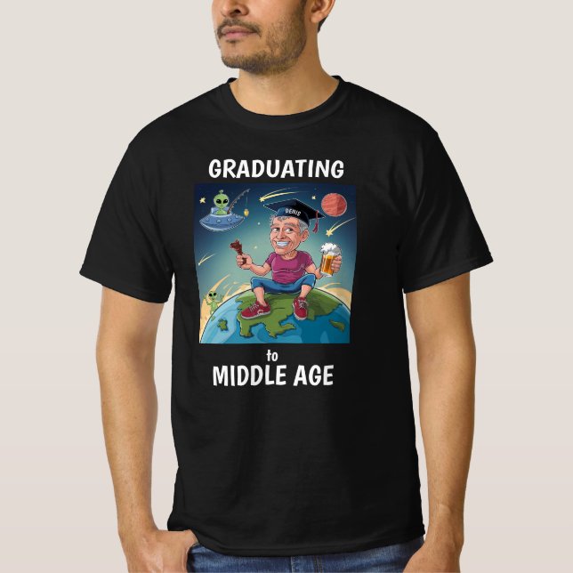 Camiseta Personalizado de la vida media (Anverso)