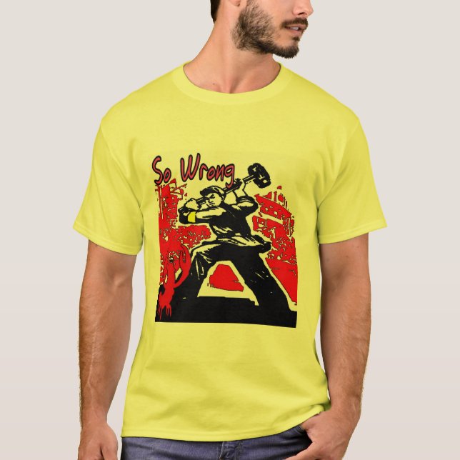 Camiseta Personalizado de langosta (Anverso)
