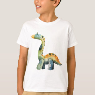 Camiseta Personalizado de los dinosaurios coloridos - Camis