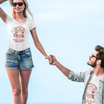 Camiseta Personalizado de luna de miel crucero personalizad<br><div class="desc">Este diseño puede ser personalizado en el área proporcionada cambiando la foto y/o el texto. O puede personalizarse haciendo clic en Personalizar esta plantilla y, a continuación, eligiendo la opción de hacer clic en el personalizar y eliminando o cambiando el color del fondo, agregando texto, cambiando el color o estilo...</div>