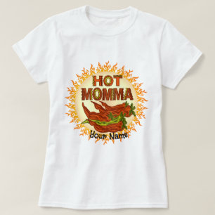 Camiseta personalizado de mamá caliente