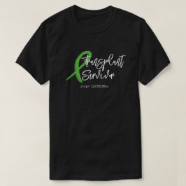 Camiseta Personalizado de moda de la cinta verde para el su