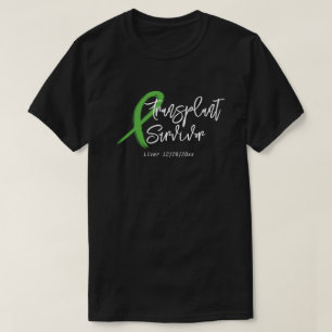 Camiseta Personalizado de moda de la cinta verde para el su
